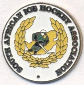 ПАР, федерація хокею, №2, важмет / South Africa ice hockey federation pin badge