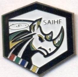 ПАР, федерація хокею, №3, важмет / South Africa ice hockey federation pin badge