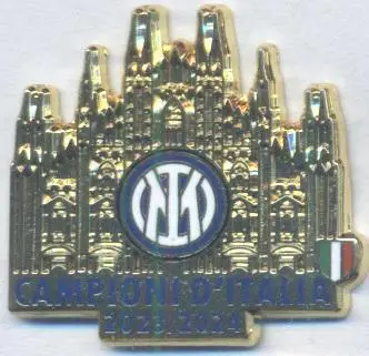 футбольний клуб Інтернаціонале (Італія)9 ЕМАЛЬ/FC Inter,Italy football pin badge