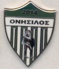 футбол.клуб Онісілос (Кіпр)2 ЕМАЛЬ / Onisilos Sotiras, Cyprus football pin badge