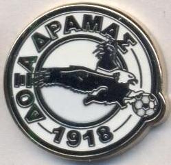 футбол.клуб Докса Драма (Греція)2 ЕМАЛЬ / Doxa Dramas, Greece football pin badge