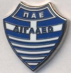 футбол.клуб Егалео (Греція)3 ЕМАЛЬ/AO Egaleo FC,Greece football enamel pin badge