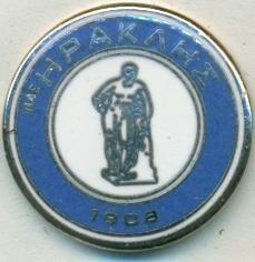 футбол.клуб Іракліс Салоніки (Греція3 ЕМАЛЬ/Iraklis Thessal.,Greece football pin