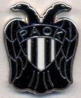 футбол.клуб ПАОК Салоніки (Греція)4 ЕМАЛЬ /PAOK Thessaloniki,Greece football pin