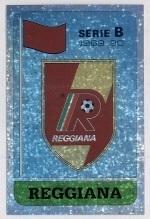 наклейка люмінесцент.футбол Реджана (Італія2 /Reggiana,Italy calcio logo sticker