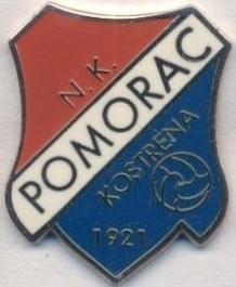 футбол.клуб Поморац (Хорватія1 ЕМАЛЬ/Pomorac Kostrena,Croatia football pin badge