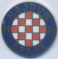 футбольний клуб Хайдук Спліт (Хорватія)5 ЕМАЛЬ/Hajduk Split,Croatia football pin