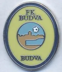футбольний клуб Будва (Чорногорія) ЕМАЛЬ /FK Budva,Montenegro football pin badge