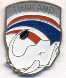 Таїланд, федерація хокею, важмет /Thailand ice hockey assn. federation pin badge