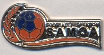 Самоа, федерація футболу, №1 ЕМАЛЬ / Samoa football federation enamel pin badge