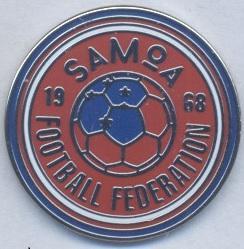 Самоа, федерація футболу, №3 ЕМАЛЬ / Samoa football federation enamel pin badge