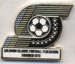 Соломонові О-ви, федерація футболу,№2 ЕМАЛЬ/Solomon Isls football federation pin