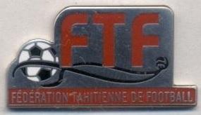 Таїті, федерація футболу, №3 ЕМАЛЬ / Tahiti football federation enamel pin badge