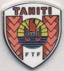 Таїті, федерація футболу, №4 ЕМАЛЬ / Tahiti football federation enamel pin badge