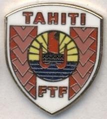 Таїті, федерація футболу, №5 ЕМАЛЬ / Tahiti football federation enamel pin badge