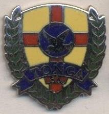 Тонга, федерація футболу, №1 ЕМАЛЬ / Tonga football federation enamel pin badge