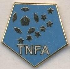 Тувалу, федерація футболу,№1 ЕМАЛЬ / Tuvalu football federation enamel pin badge