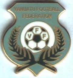 Вануату, федерація футболу,№1 ЕМАЛЬ/Vanuatu football federation enamel pin badge