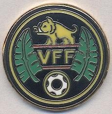 Вануату, федерація футболу,№2 ЕМАЛЬ/Vanuatu football federation enamel pin badge