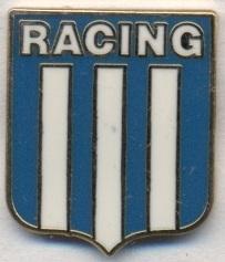 футбол.клуб Расінг (Аргентина) ЕМАЛЬ / Racing Club, Argentina football pin badge