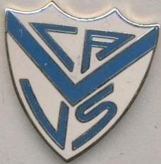 футбол.клуб Велес С.(Аргентина)1 ЕМАЛЬ/CA Velez Sarsfield,Argentina football pin