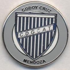 футбол.клуб Годой Крус (Аргентина) ЕМАЛЬ / Godoy Cruz AT, Argentina football pin