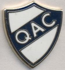 футбол.клуб Кільмес (Аргентина) ЕМАЛЬ / Quilmes AC, Argentina football pin badge