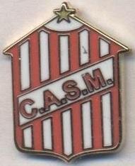 футбол.клуб Сан-Мартін Т.(Аргентина) ЕМАЛЬ/San Martin Tuc.Argentina football pin