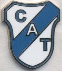 футбол.клуб Темперлей (Аргентина ЕМАЛЬ/CA Temperley,Argentina football pin badge