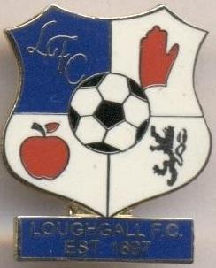 футбол.клуб Лохголл (Півн.Ірландія)1 ЕМАЛЬ/Loughgall FC,N.Ireland football badge