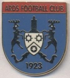 футбол.клуб Ардс (Північна Ірландія)3 ЕМАЛЬ/Ards FC,N.Ireland football pin badge