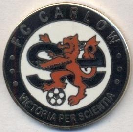 футбольний клуб Карлоу (Ірландія) ЕМАЛЬ/FC Carlow,Rep.Ireland football pin badge