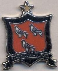 футбол.клуб Дандолк (Ірландія)4 ЕМАЛЬ /Dundalk FC,Rep.Ireland football pin badge