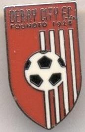 футбол.клуб Деррі Сіті (Ірландія*)1 ЕМАЛЬ /Derry City,Rep.Ireland football badge