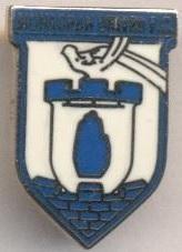 футбол.клуб Монахан Ю.(Ірландія)1 ЕМАЛЬ /Monaghan Utd,Rep.Ireland football badge