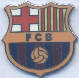 футбольний клуб Барселона (Іспанія)2 ЕМАЛЬ/FC Barcelona,Spain football pin badge