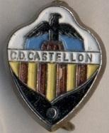 футбол.клуб Кастельйон (Іспанія) офіц. важмет /CD Castellon,Spain football badge