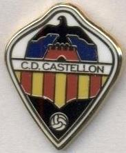 футбол.клуб Кастельйон (Іспанія)2 ЕМАЛЬ / CD Castellon, Spain football pin badge