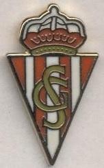 футбол.клуб Спортінг Хіхон (Іспанія ЕМАЛЬ/Real Sporting Gijon,Spain football pin