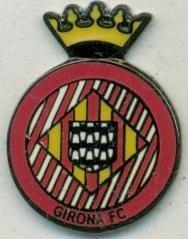 футбол.клуб Жирона (Іспанія)1 ЕМАЛЬ / Girona FC, Spain football enamel pin badge