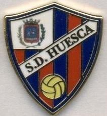 футбольний клуб Уеска (Іспанія)2 ЕМАЛЬ/SD Huesca,Spain football enamel pin badge