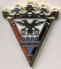 футбол.клуб Мірандес (Іспанія) ЕМАЛЬ/CD Mirandes,Spain football enamel pin badge