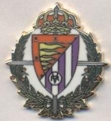 футбол.клуб Реал Вальядолід (Іспанія)4 ЕМАЛЬ /Real Valladolid,Spain football pin