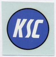 наклейка футбол Карлсруе (Німеччина)/Karlsruher SC,Germany football logo sticker