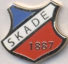 футбол.клуб Скаде (Норвегія) ЕМАЛЬ /Skade Lunde,Norway football enamel pin badge