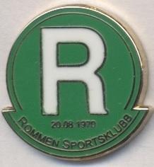 футбол.клуб Роммен Осло (Норвегія) ЕМАЛЬ / Rommen Oslo,Norway football pin badge