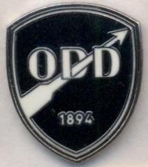 футбол.клуб Одд Шієн (Норвегія) ЕМАЛЬ / Odds BK Skien, Norway football pin badge