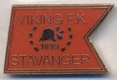 футбол.клуб Вікінг (Норвегія) ЕМАЛЬ / Viking Stavanger,Norway football pin badge