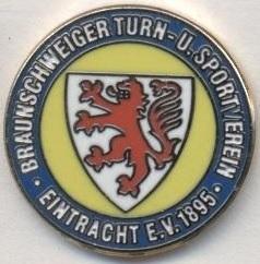 футбол.клуб Айнтрахт Брауншв.(Німеч.)5 ЕМАЛЬ/E.Braunschweig,Germany football pin