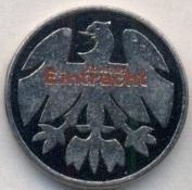 футбол.клуб Айнтрахт Франк.(Німеч. важмет/Eintracht Frank.Germany football badge